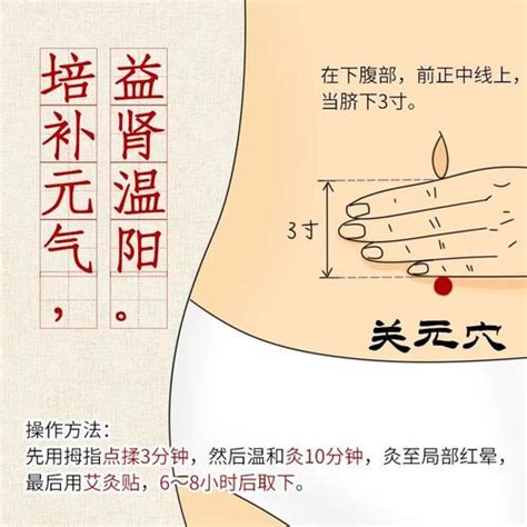 天元穴|关元穴位置与作用和功效 关元穴的按摩手法